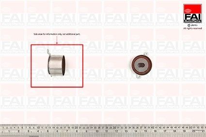 FAI AUTOPARTS Pingutusrull,Hammasrihm T9417